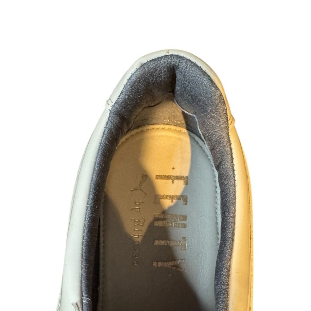 Fenty Puma Women's Cream Lace-Up Pointed Toe Sneakers - Picture 3 of 8